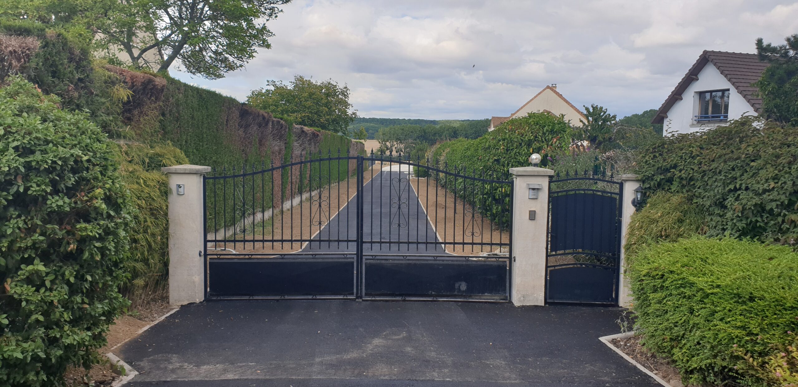 Terrassement allée particulier dans les yvelines