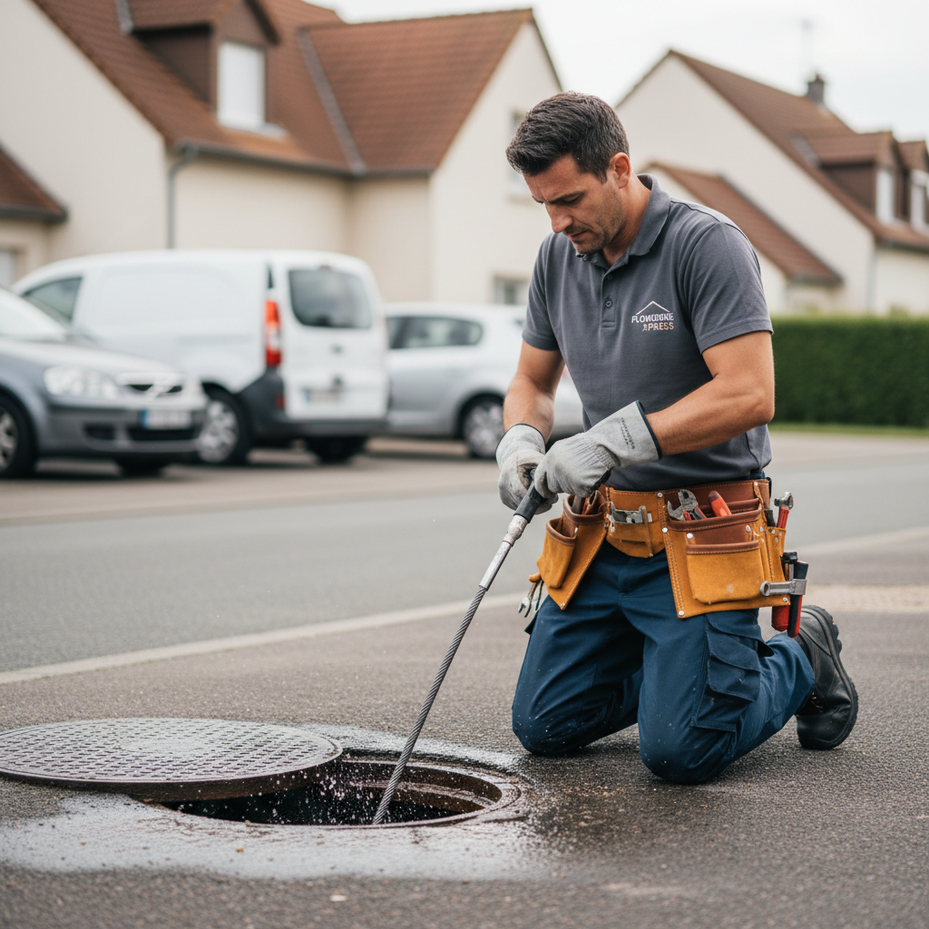 Débouchage de canalisation à Aubergenville : intervention rapide et efficace