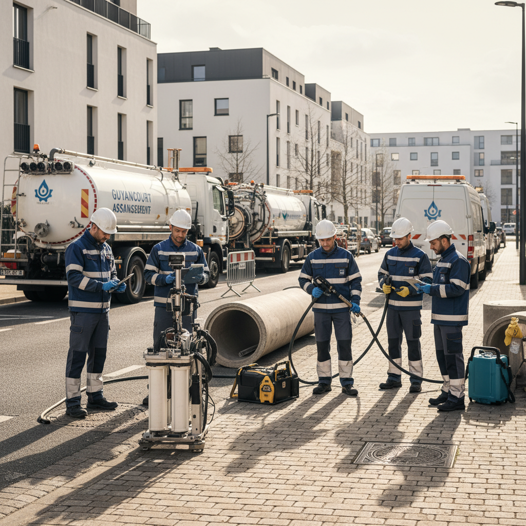 Assainissement à Guyancourt : Services et Solutions Professionnels