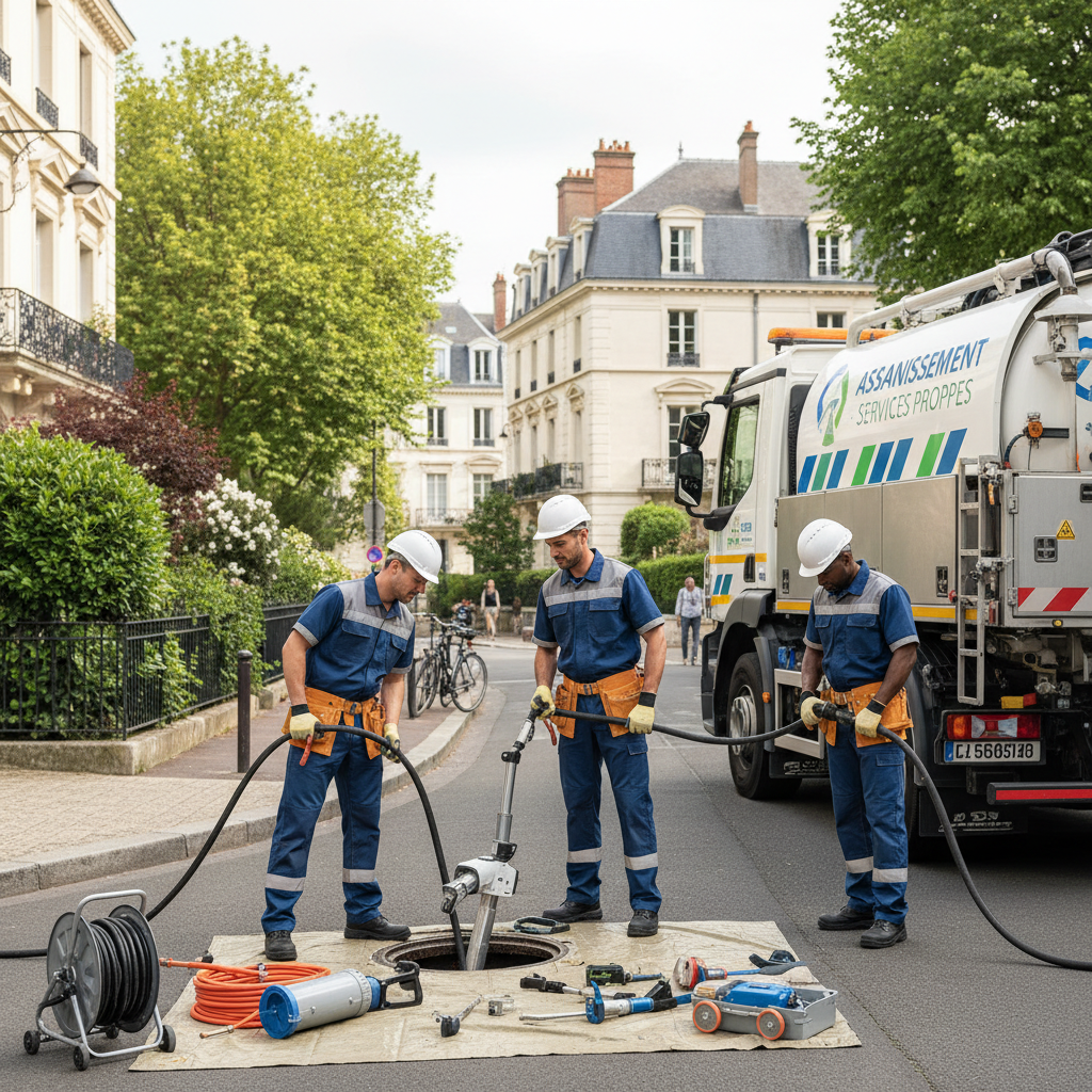 Assainissement à Le Vésinet : Solutions Professionnelles & Services Complets
